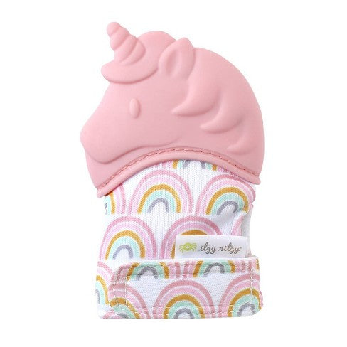 Copy of Itzy Ritzy Teething Mitt - Light Pink Unicorn