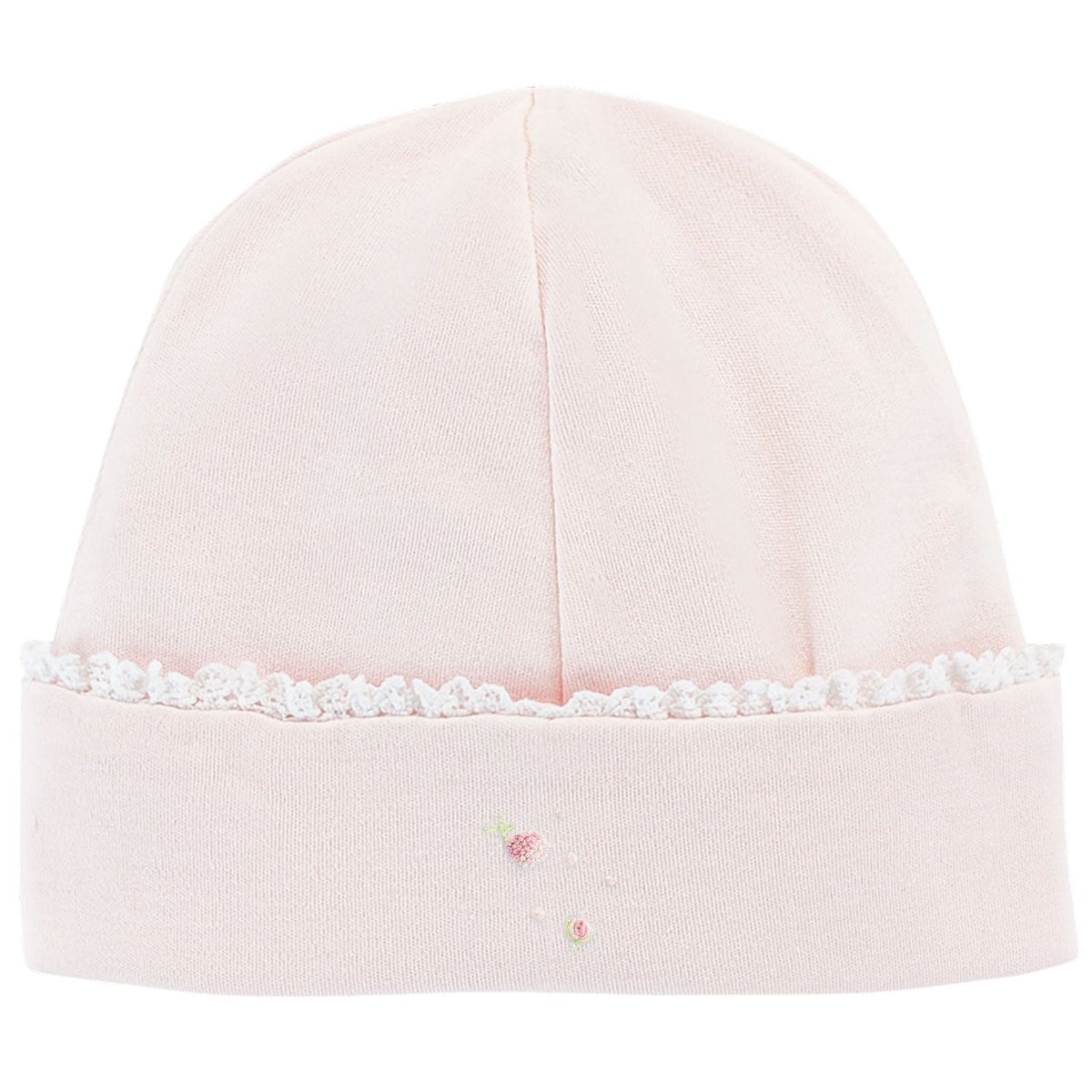 Baby Club Chic Spring Flowers Hat with Lace Trim