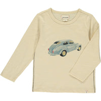 Me & Henry Cherokee Raglan Printed Tee | Beige Beetle