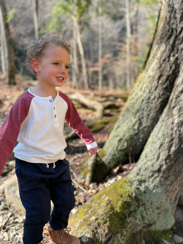 Me & Henry Oscar Jog Pants | Navy