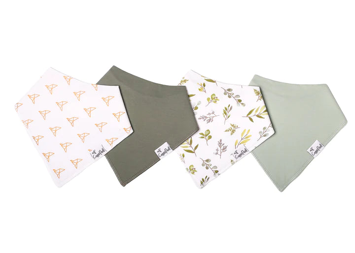 Copper Pearl Baby Bandana Bibs - Haven