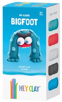 Hey Clay Claymates Big Foot