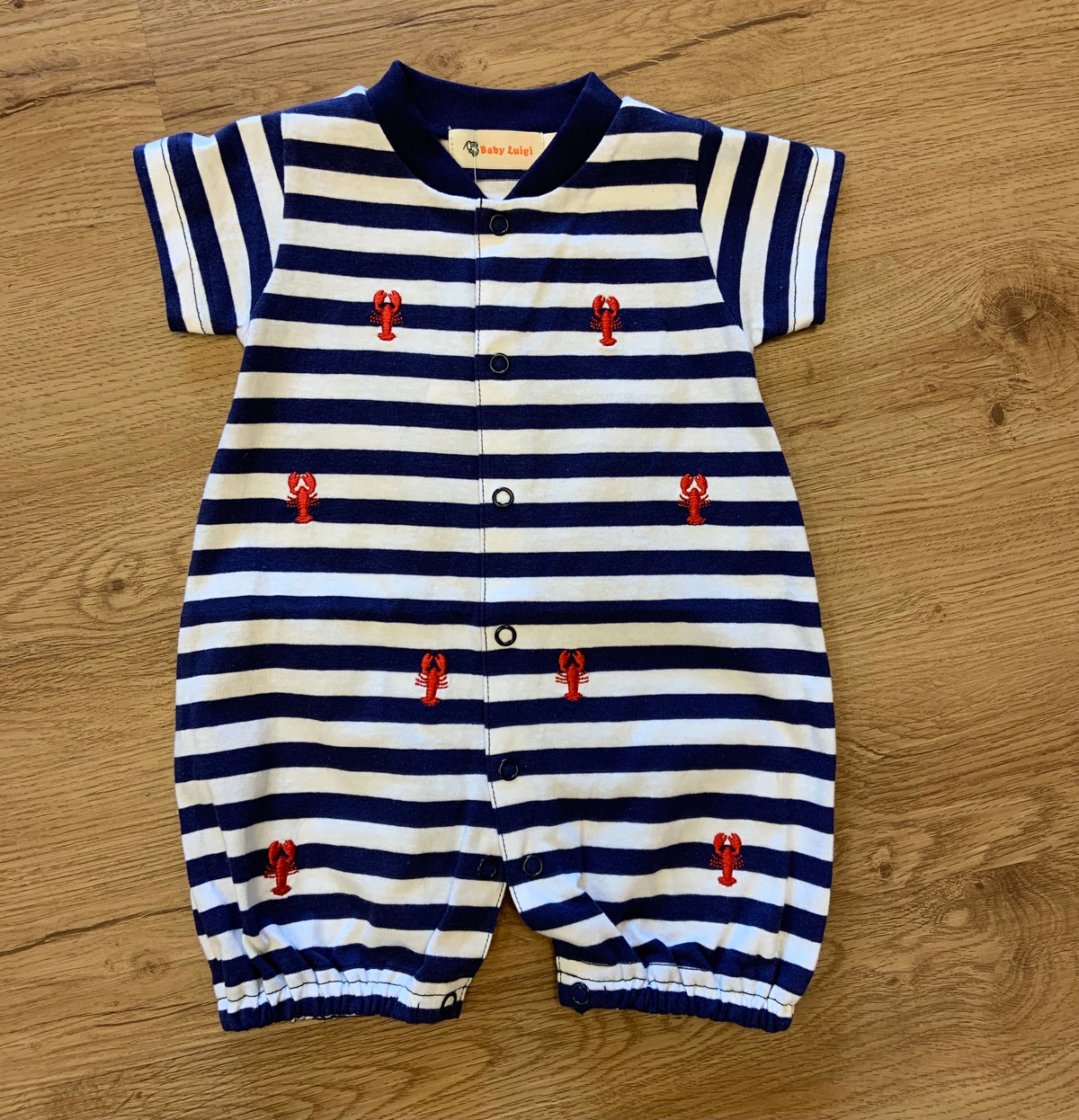 Baby Luigi Lobster Romper