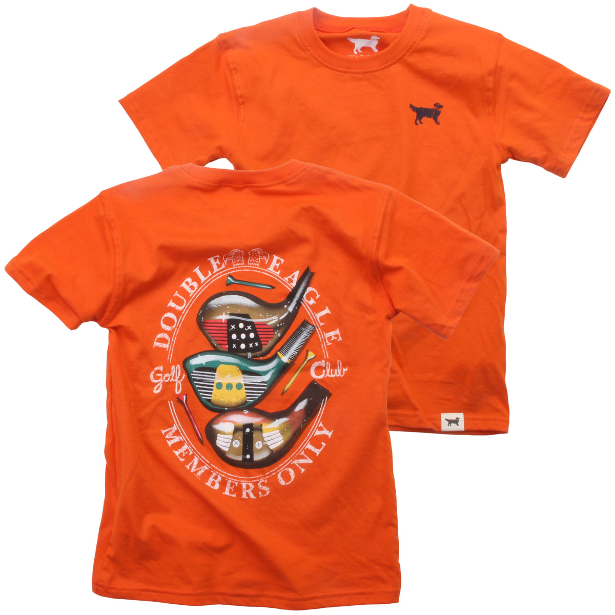 Wes & Willy Tee - Orange Crush Golf