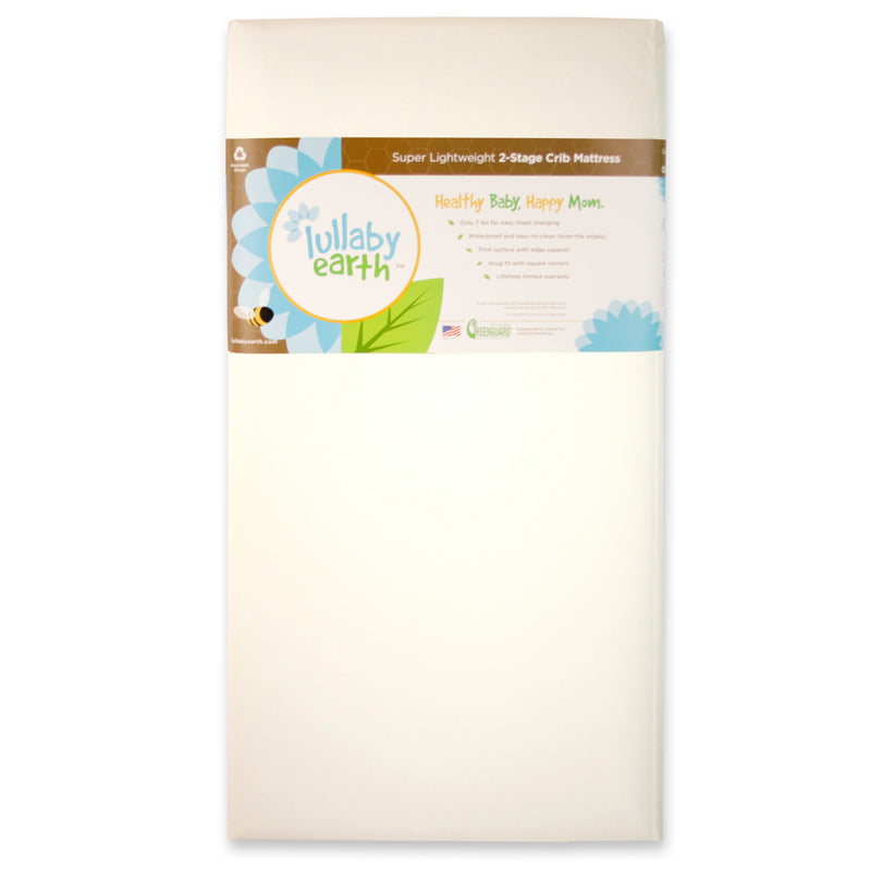 Lullaby Earth Lightweight 2-Stage Crib Mattress