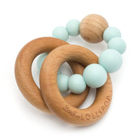 Loulou Lollipop Bubble Wood + Silicone Teether