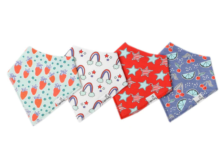 Cooper Pearl Bandana Bibs- Liberty