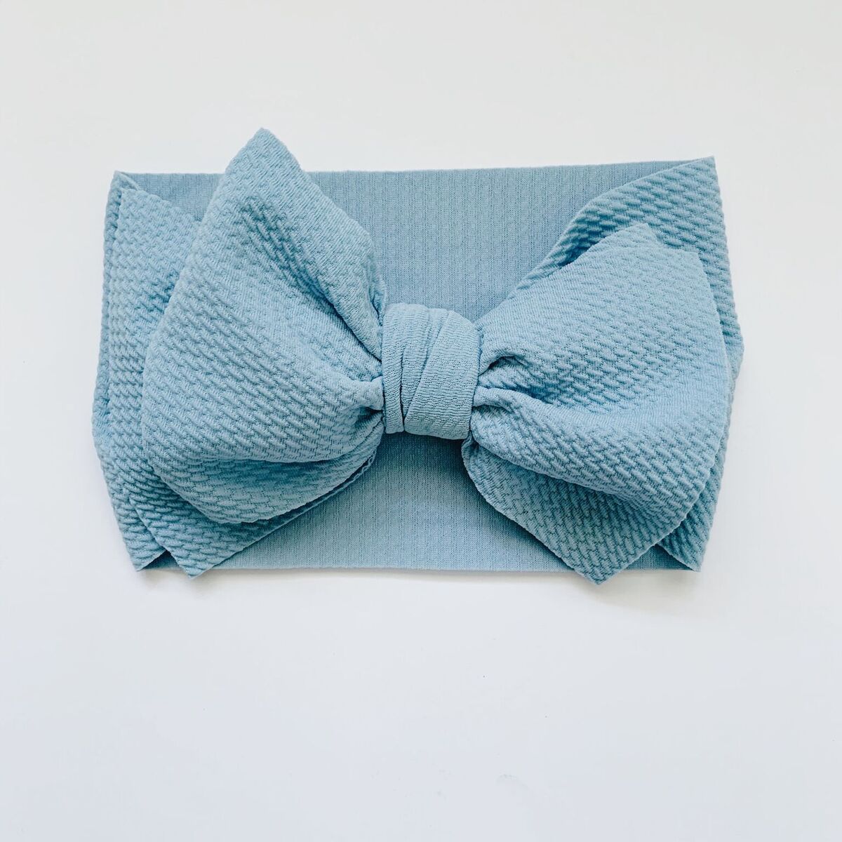 Sugar + Maple Baby Headwrap - Light Blue