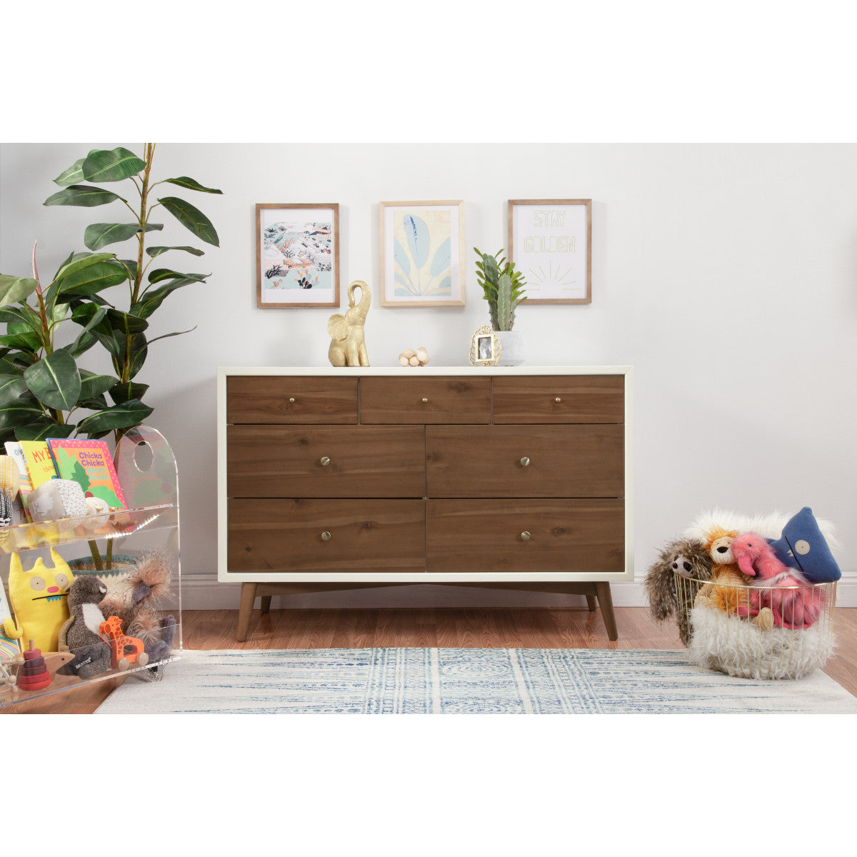 Babyletto Palma 7-Drawer Assembled Double Dresser