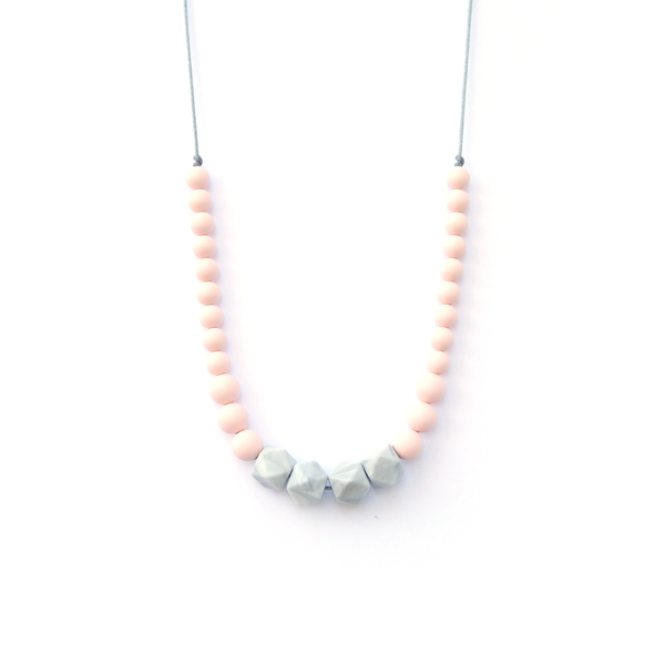 Loulou Lollipop Marble Silicone Teething Necklace