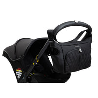 Doona Infant Car Seat + Base + Essentials Bag | Midnight Edition