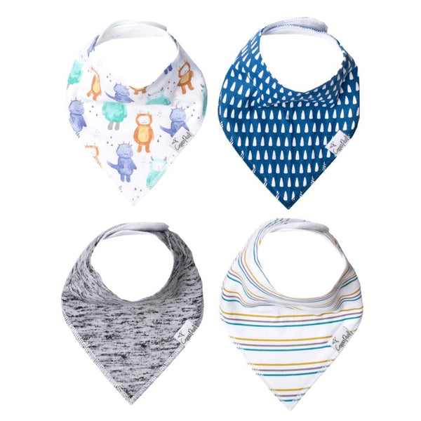 Copper Pearl Baby Bandana Bibs - Max