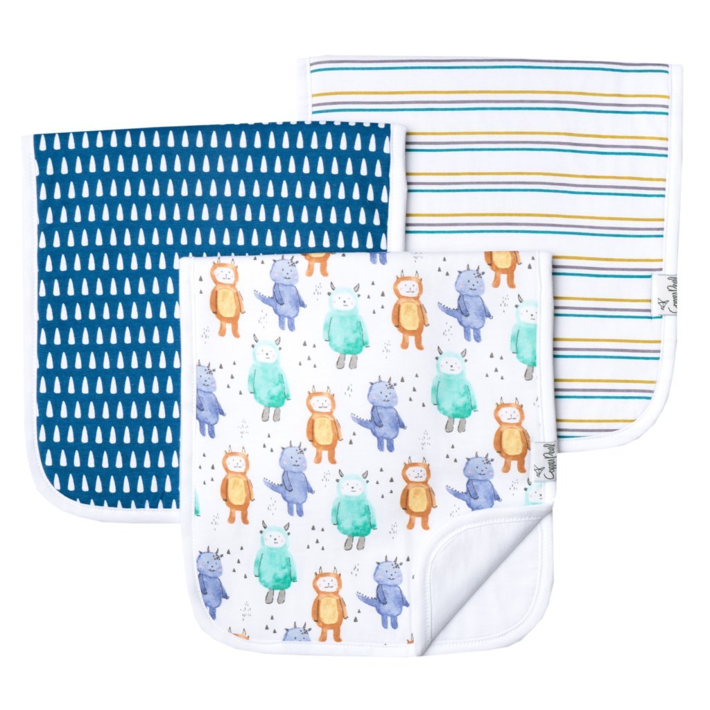 Copper Pearl Premium Burp Cloths - Max