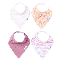 Copper Pearl Baby Bandana Bibs - Lola