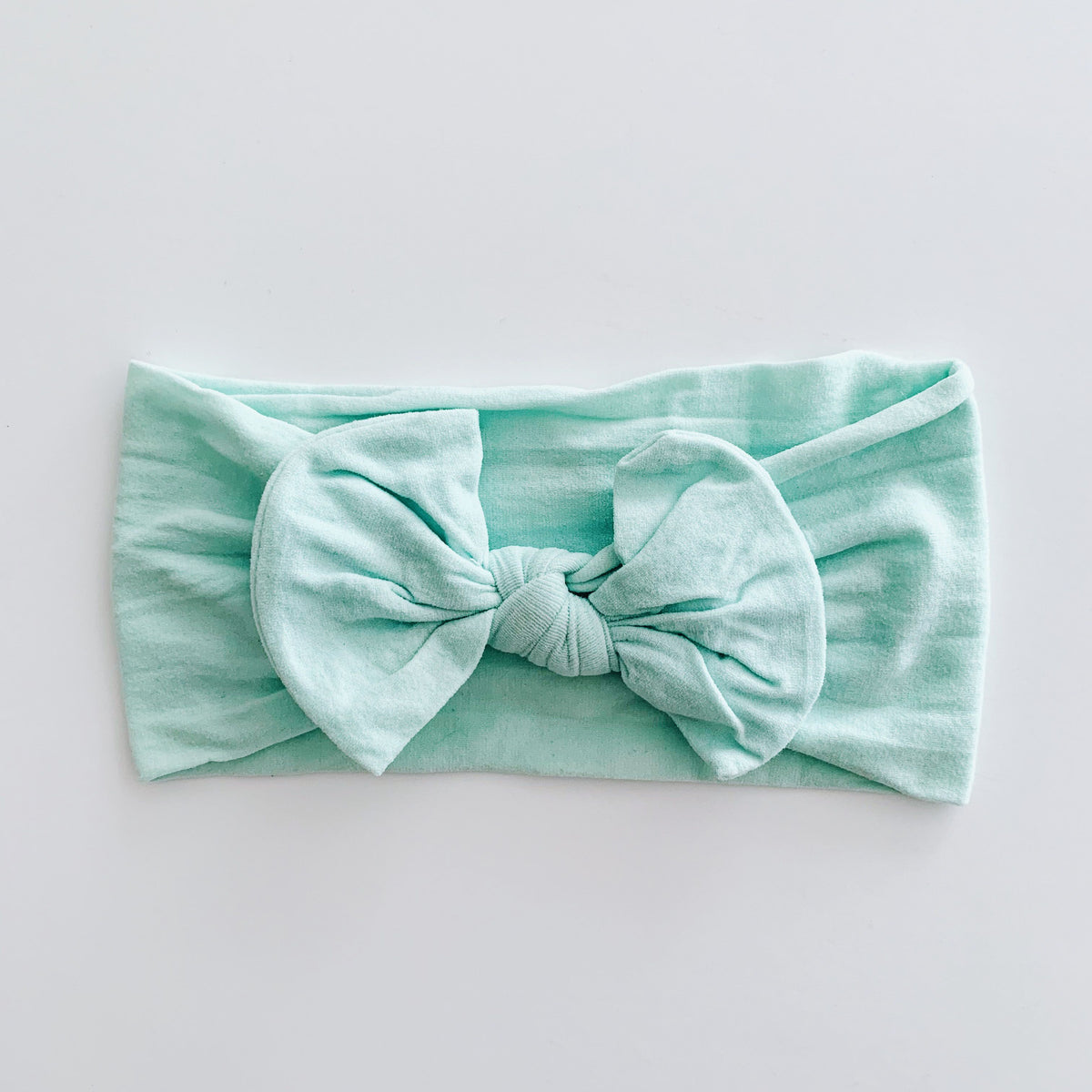 Sugar + Maple Classic Bow Headband - Mint