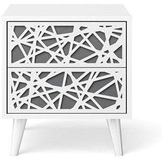 Romina New York Nightstand (Laser Cut)