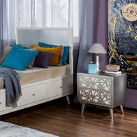 Romina New York Nightstand (Laser Cut)