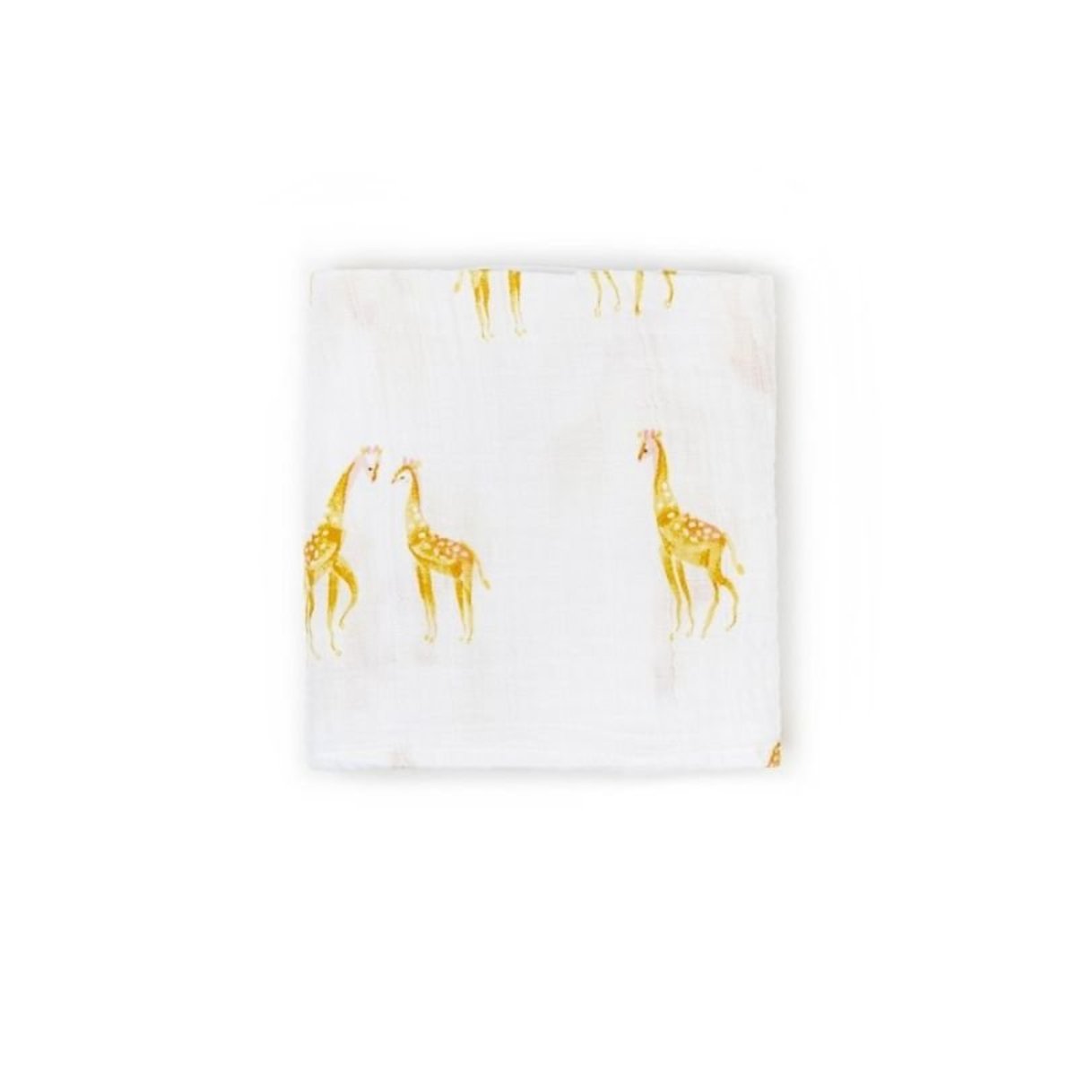 Pehr Follow Me Count-the-ways Muslin Mini Cloth- Giraffe