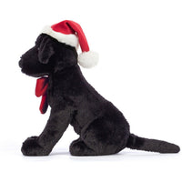 Jellycat Winter Warmer Pippa Black Labrador