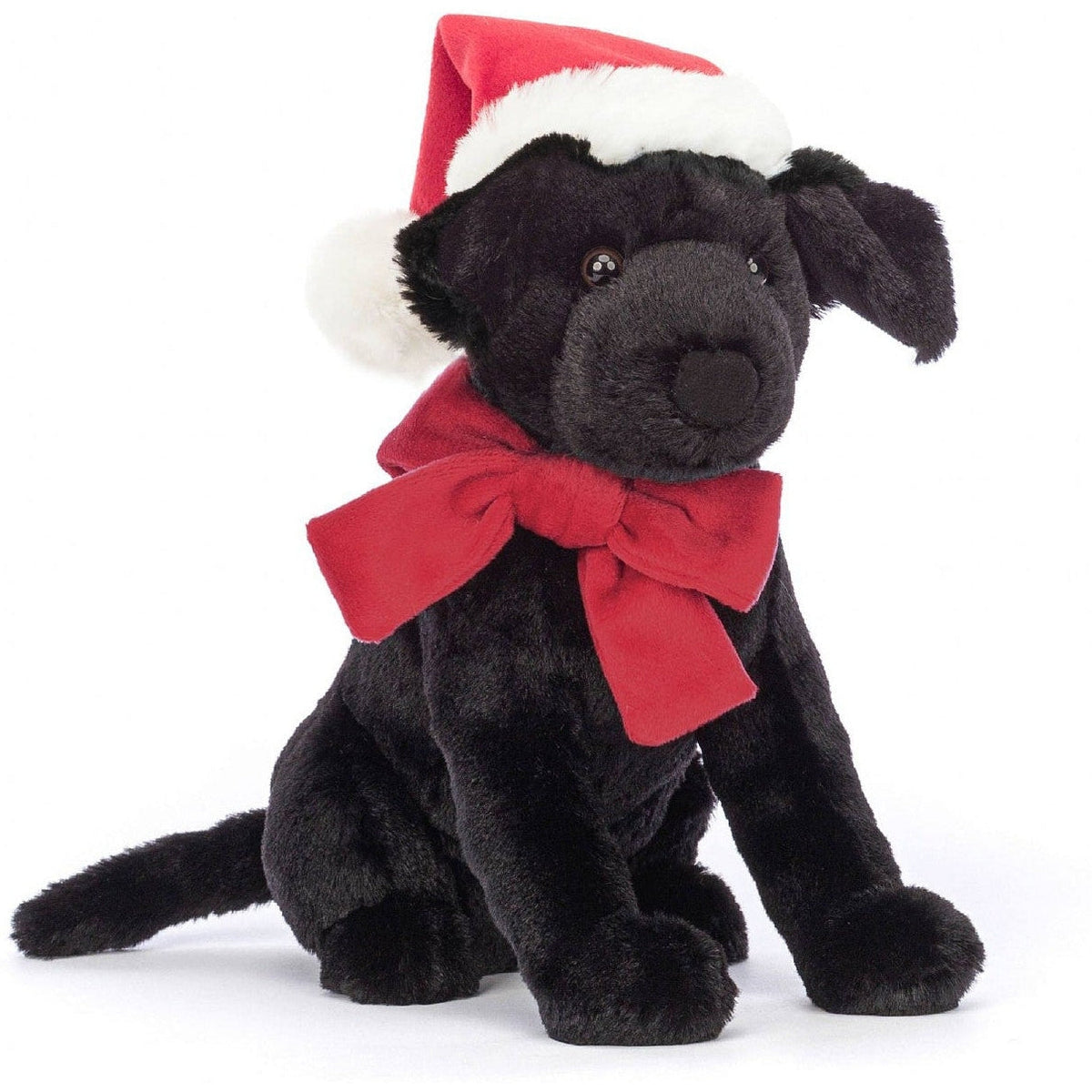 Jellycat Winter Warmer Pippa Black Labrador