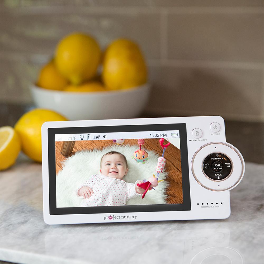 Project Nursery 5" Dual Connect Wi-Fi Baby Monitor System