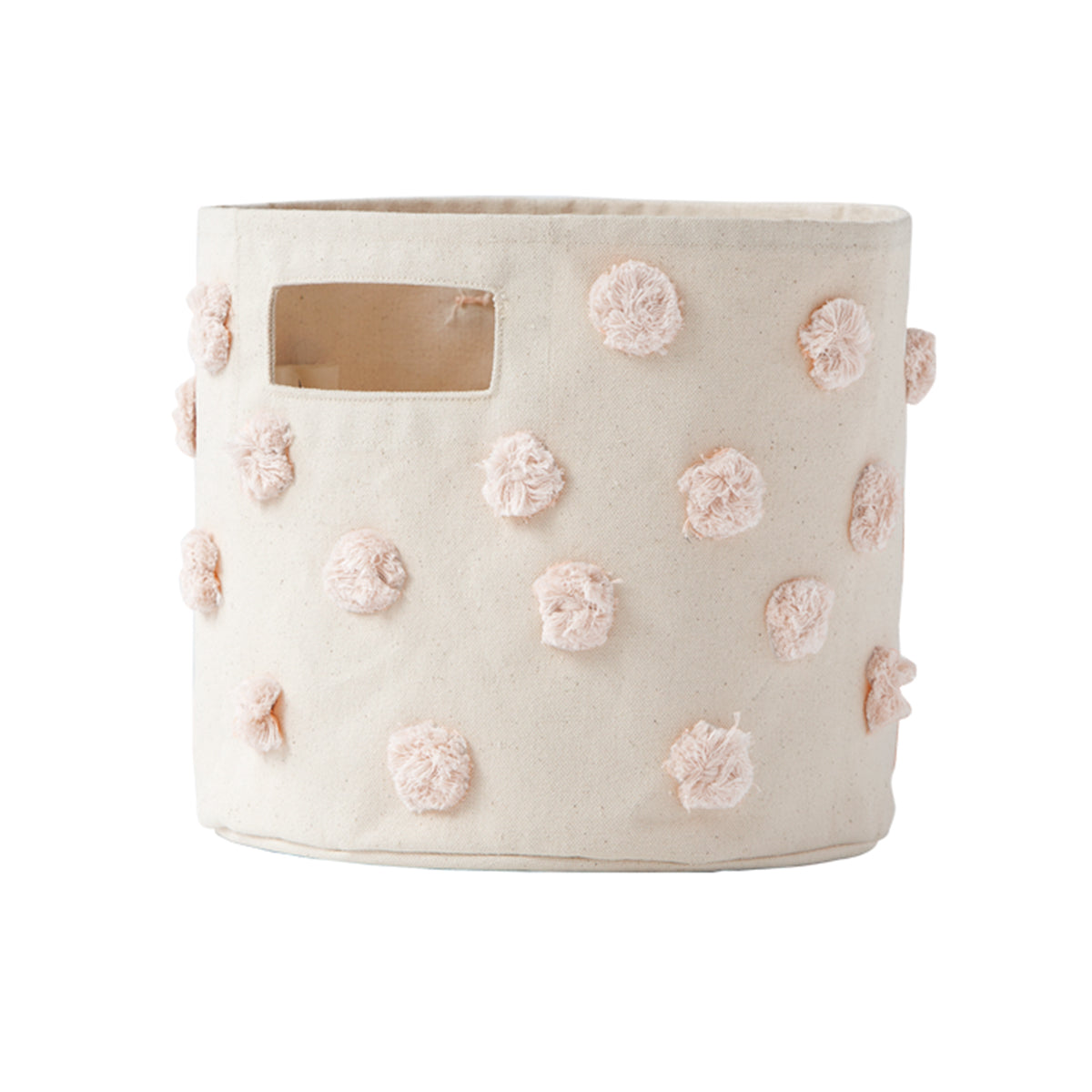 Pehr Pom Pom Pint Storage Bin- Blush