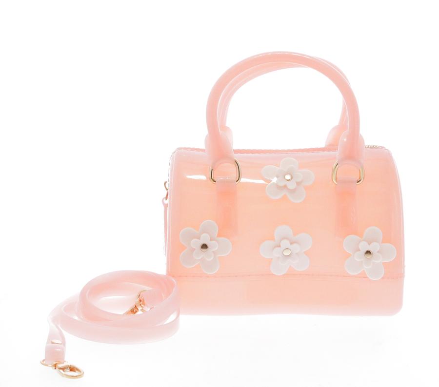 Doe a Dear Pink Lemonade Glitter Purse