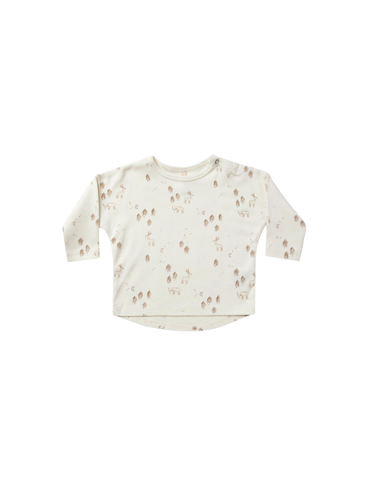 Quincy Mae long sleeve tee | woodland