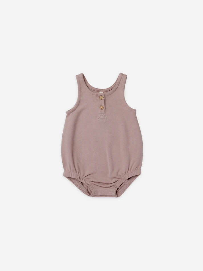 QUINCY MAE  sleeveless bubble romper | lilac