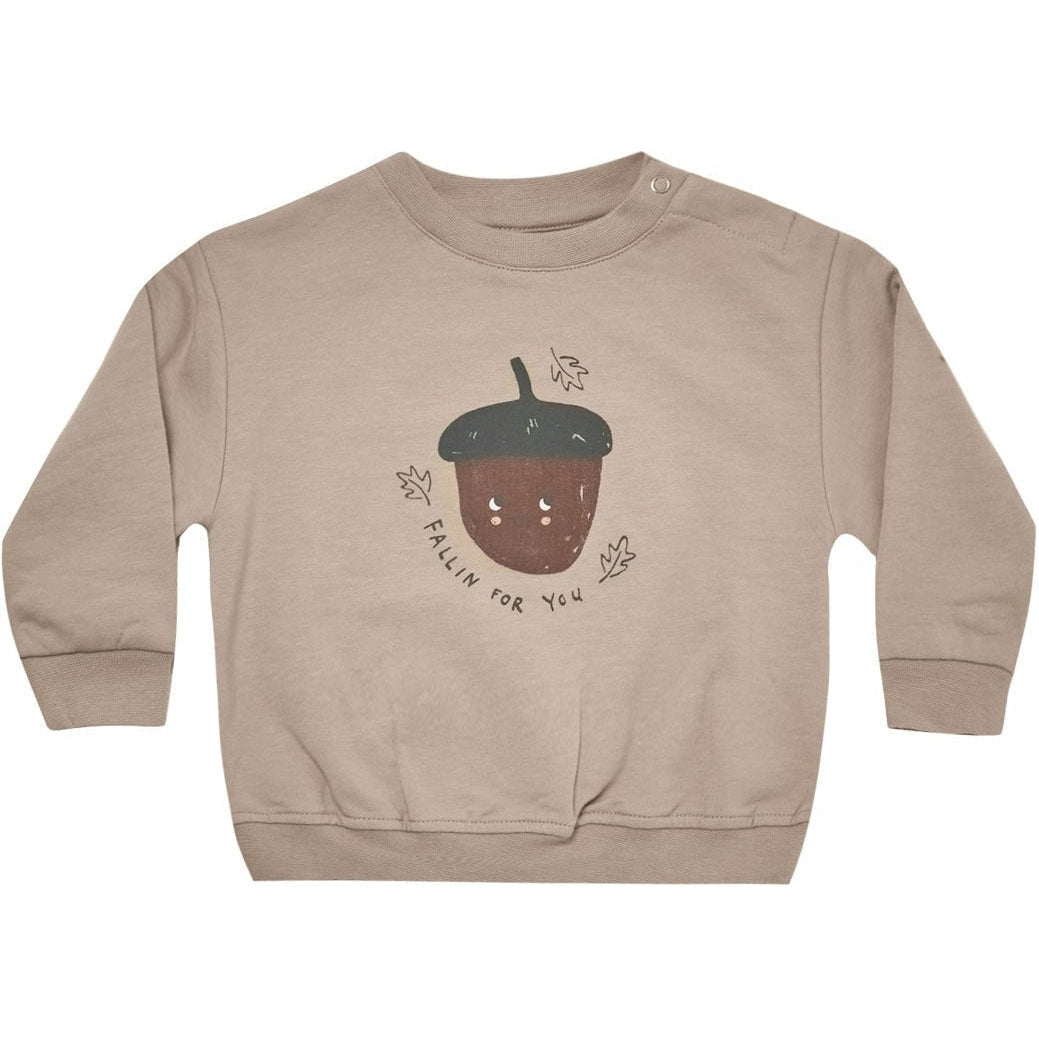 Quincy Mae Fleece Sweatshirt | Acorn