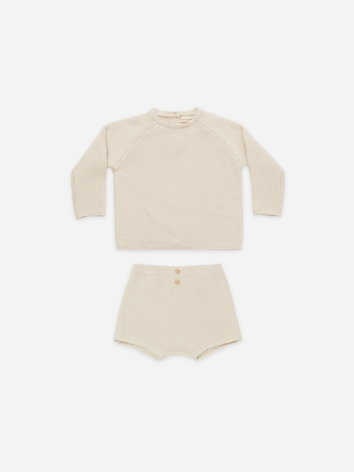 Quincy Mae Summer Knit Set | Natural