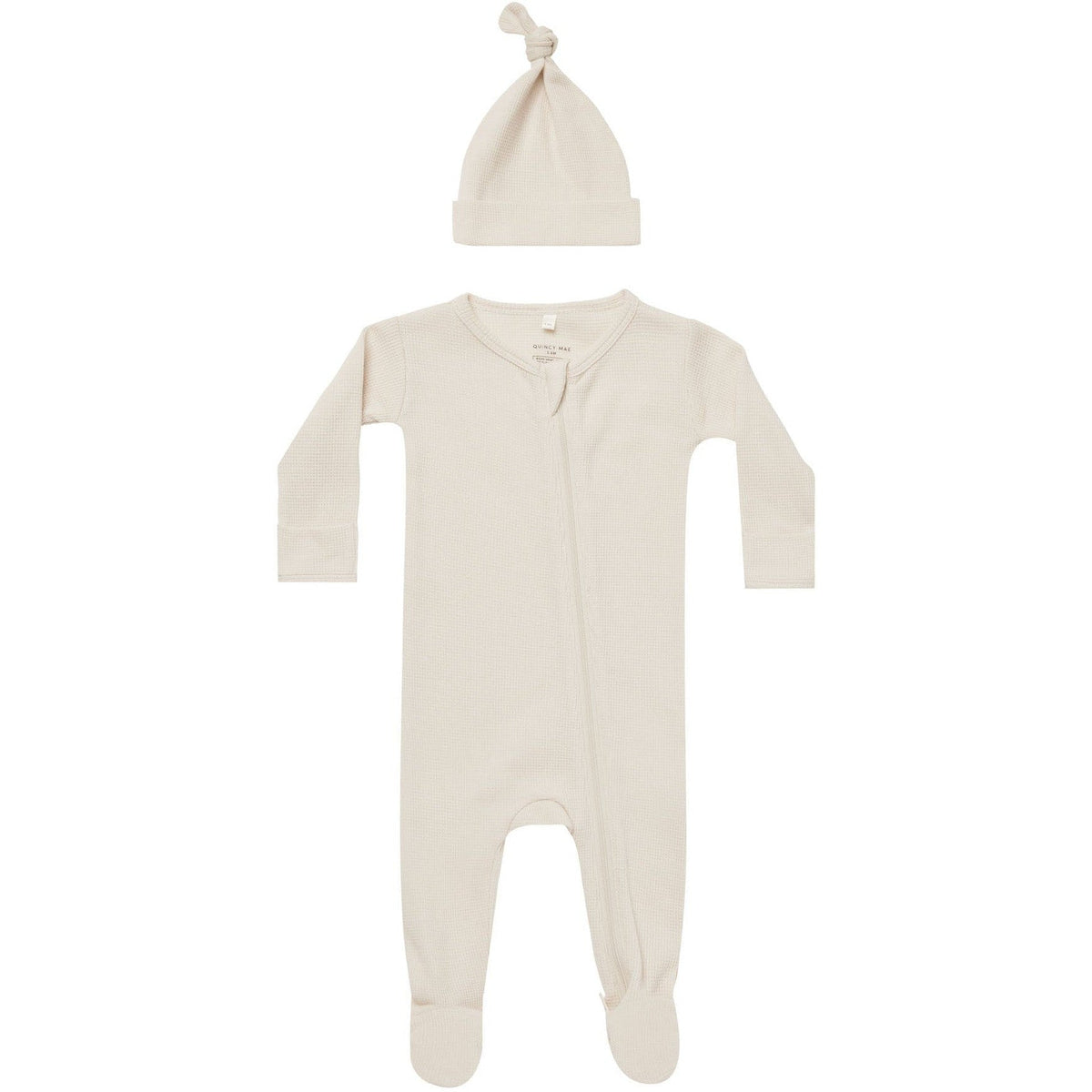 Quincy Mae Waffle Sleep Set || Natural