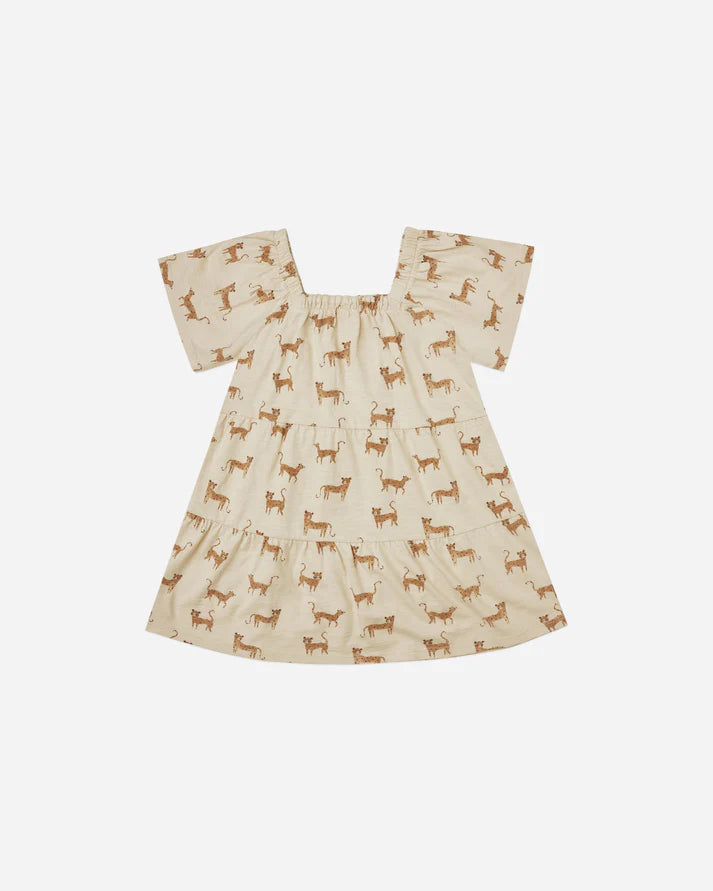 Rylee & Cru Agnes Dress Leopard