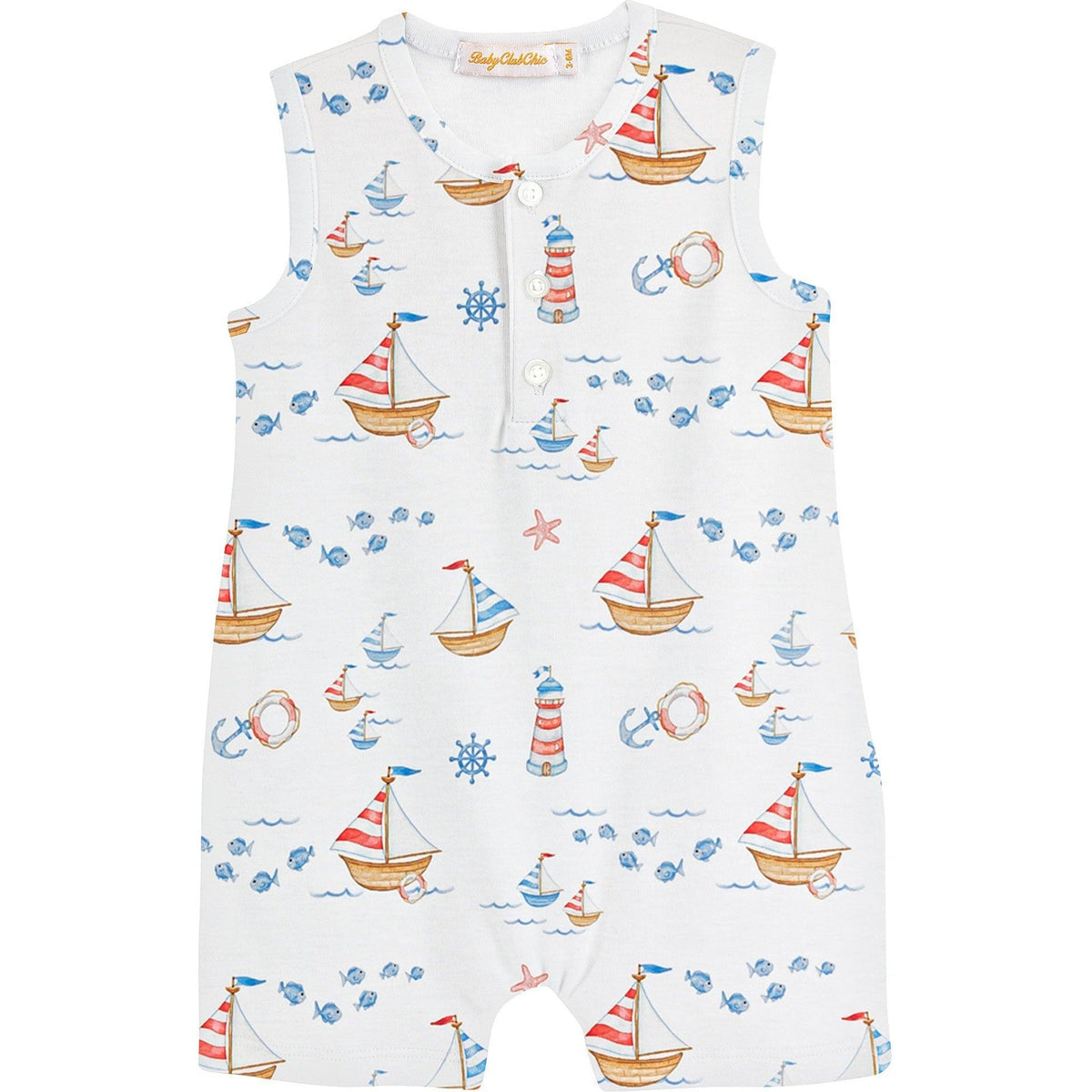 Baby Club Chic Ocean Adventure Romper