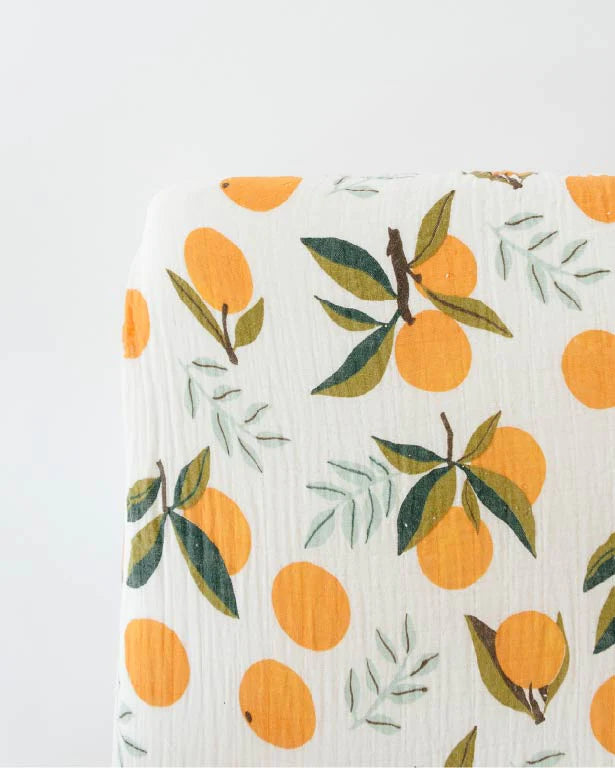 Clemintine Kids Crib Sheet- Clementine