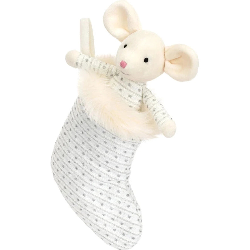 Jellycat Shimmer Stocking Mouse