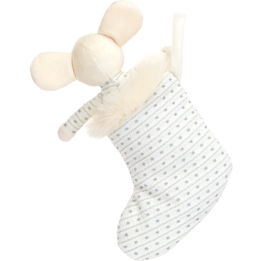 Jellycat Shimmer Stocking Mouse