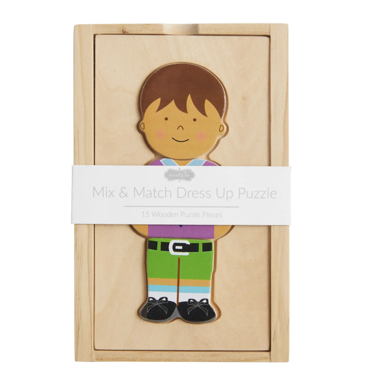 Mudpie Boxed Dress Up Wood Toy