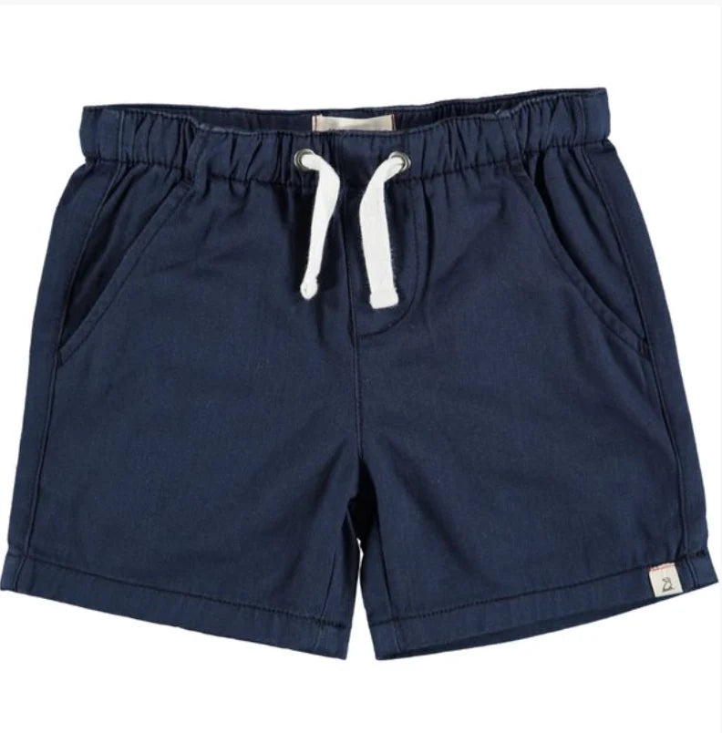 Me & Henry Navy Twill Boy Shorts