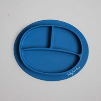 Baby Bar & Co Sili Suction Plates - Navy Blue