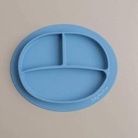 Baby Bar & Co Sili Suction Plates - Slate