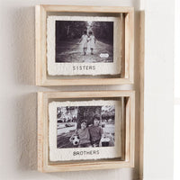 Mud Pie Sisters Glass Frame