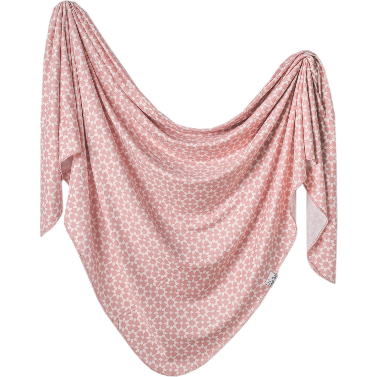 Copper Pearl Knit Swaddle Blanket | Star