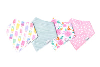 Copper Pearl Baby Bandana Bibs - Summer