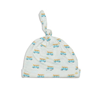 Silkberry Baby Knot Hat - Sunset Cruising Print