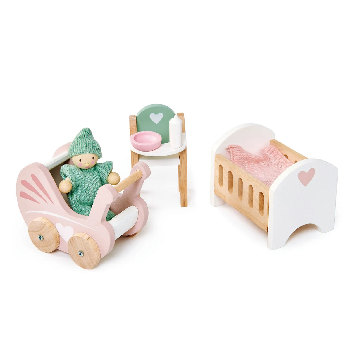 Tender Leaf Dolls House Nursery Set