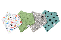 Copper Pearl Baby Bandana Bibs - Varsity