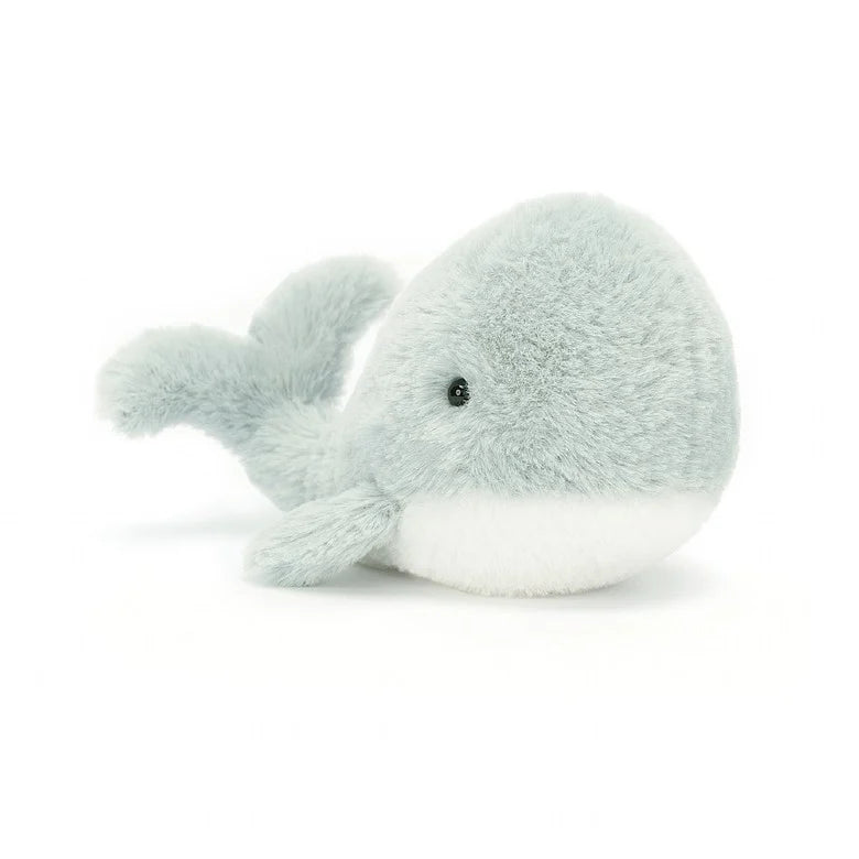 Jellycat Grey Wavelly Whale