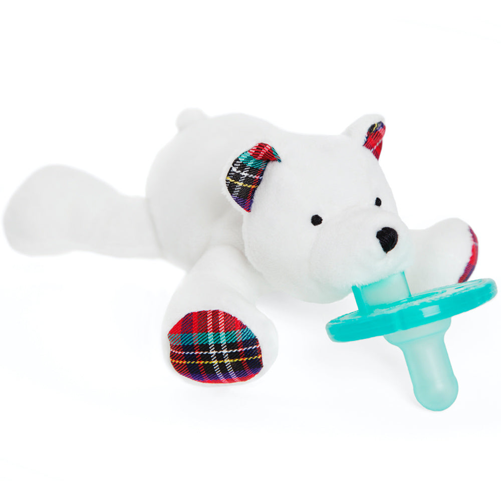 Wubbanub Pacifer Polar Bear