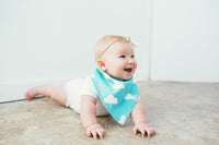 Baby Bandana Bibs - Aztec - Copper Pearl - 3